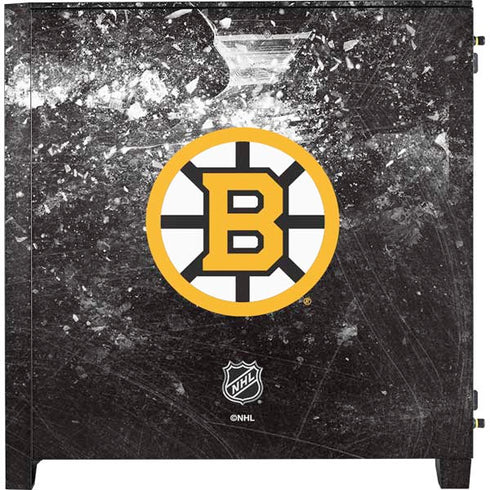 NHL Boston Bruins Iced Corsair 4000D Tempered Glass Mid-Tower ATX Case Skin